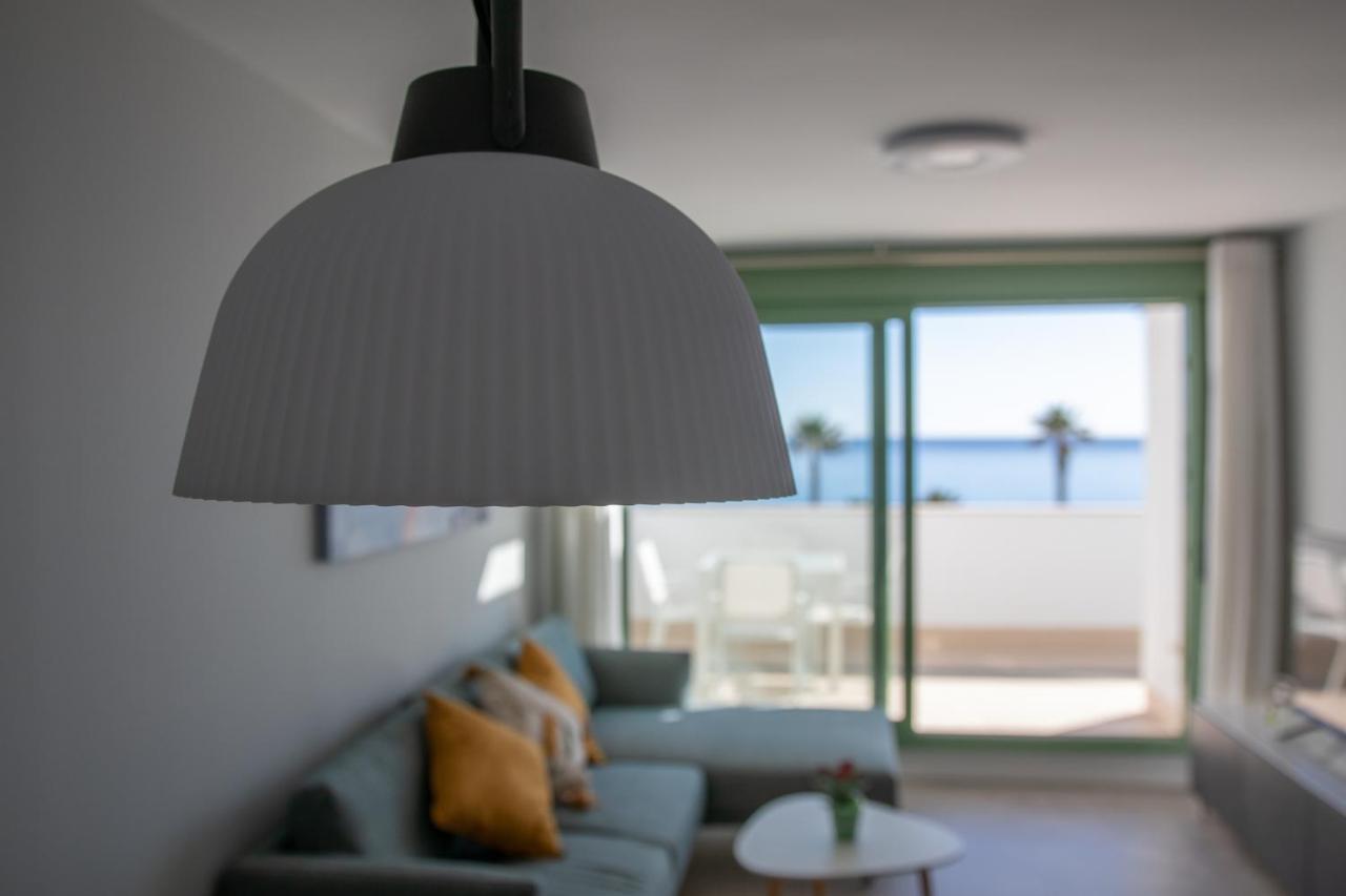 Precioso Apartamento Frente A La Playa Con Piscina Мохакар Экстерьер фото