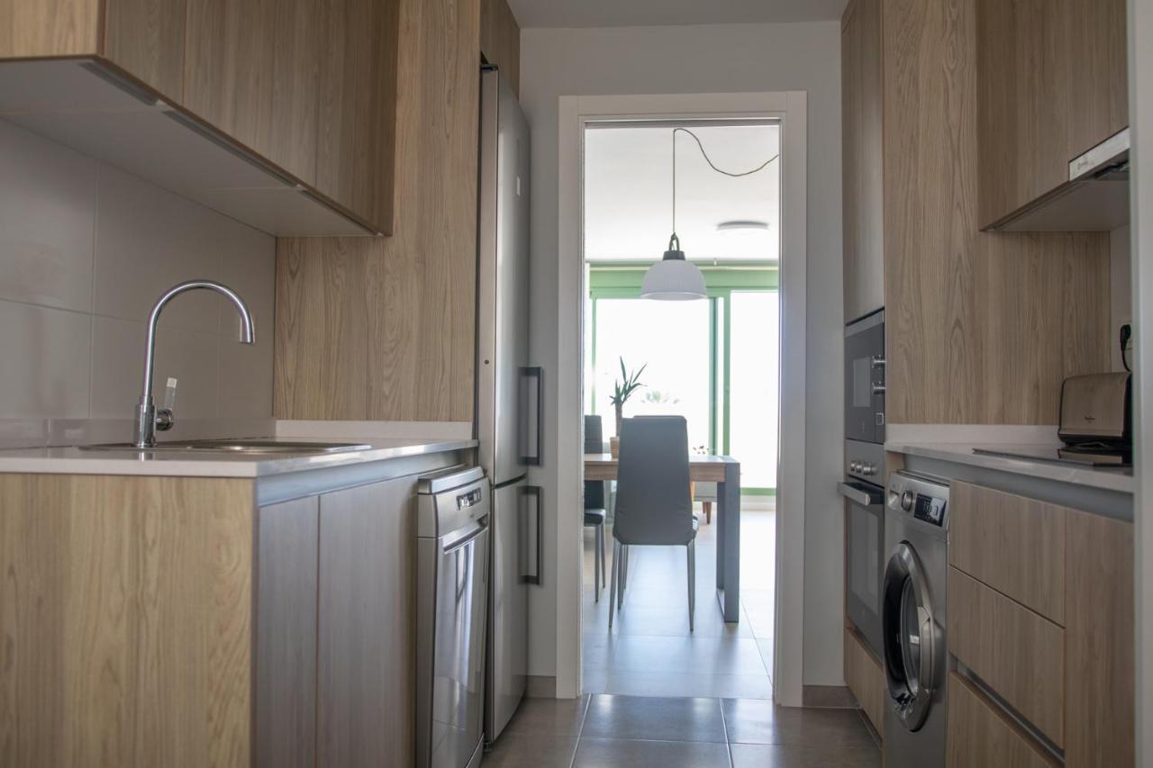 Precioso Apartamento Frente A La Playa Con Piscina Мохакар Экстерьер фото