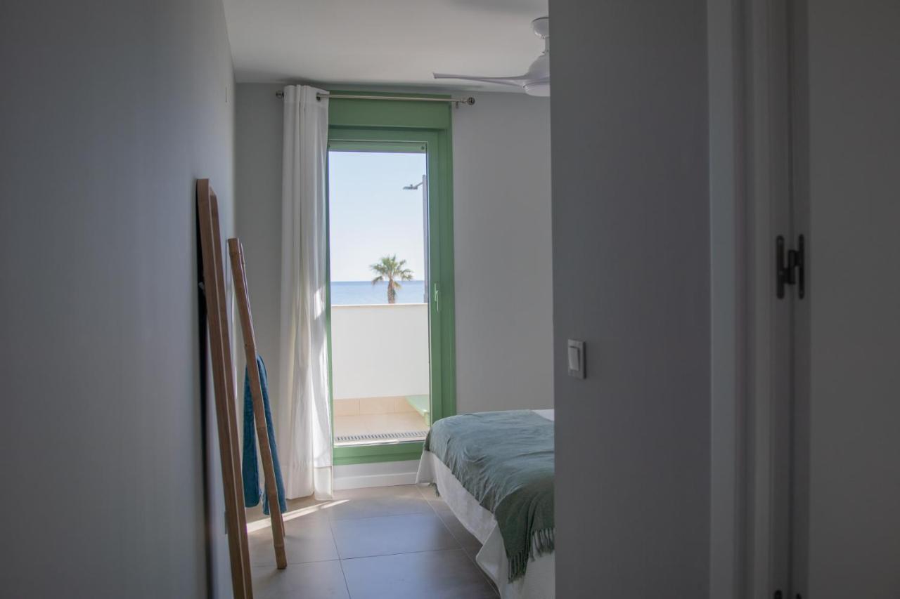 Precioso Apartamento Frente A La Playa Con Piscina Мохакар Экстерьер фото