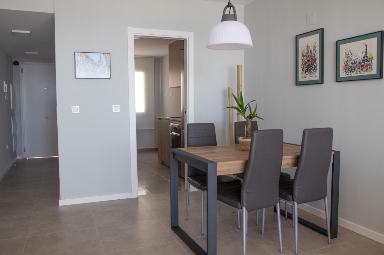 Precioso Apartamento Frente A La Playa Con Piscina Мохакар Экстерьер фото