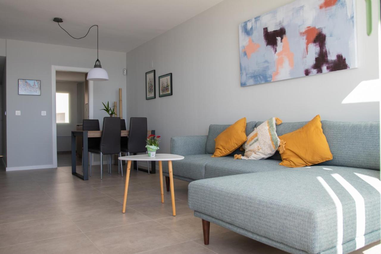 Precioso Apartamento Frente A La Playa Con Piscina Мохакар Экстерьер фото