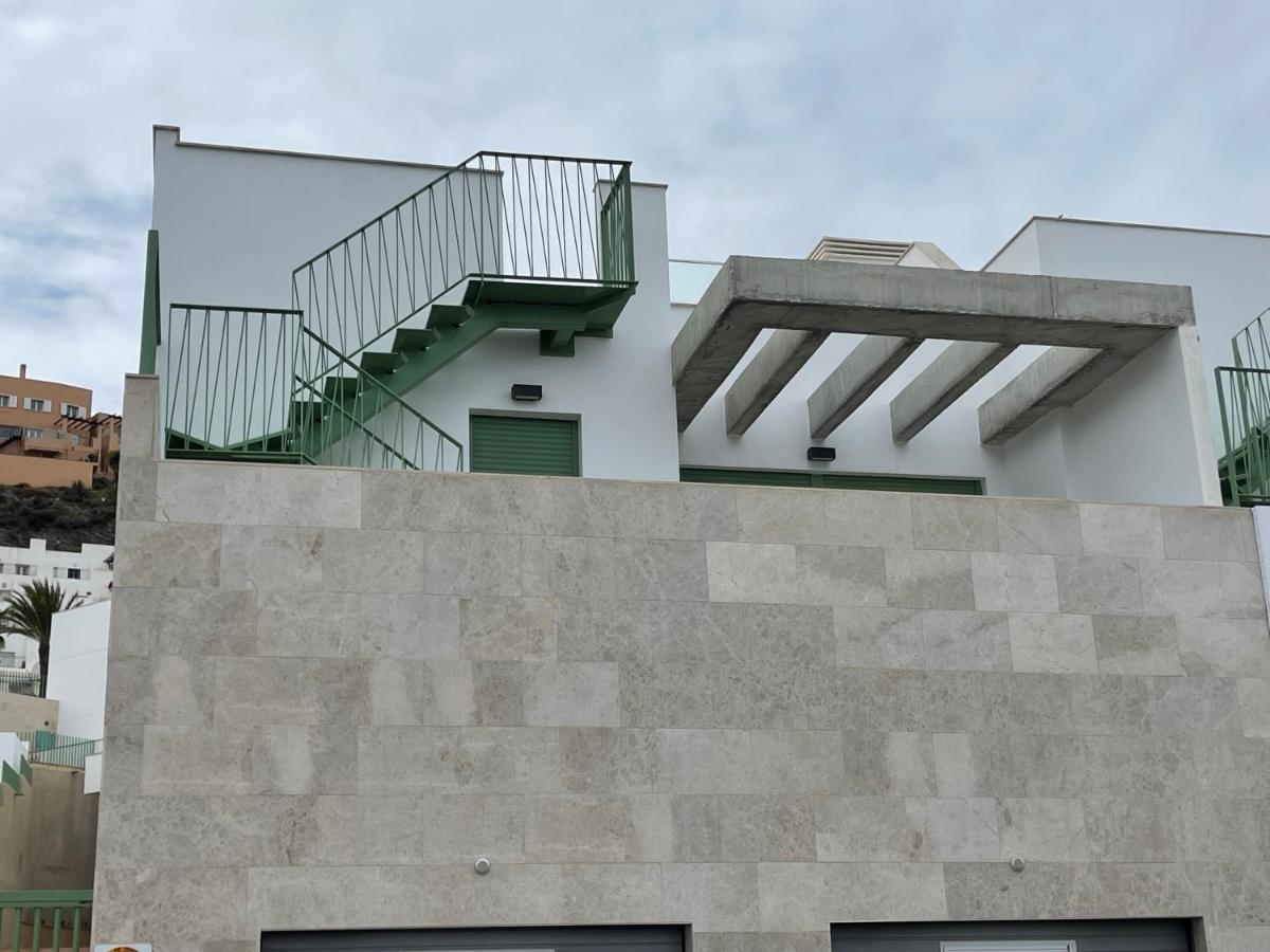 Precioso Apartamento Frente A La Playa Con Piscina Мохакар Экстерьер фото
