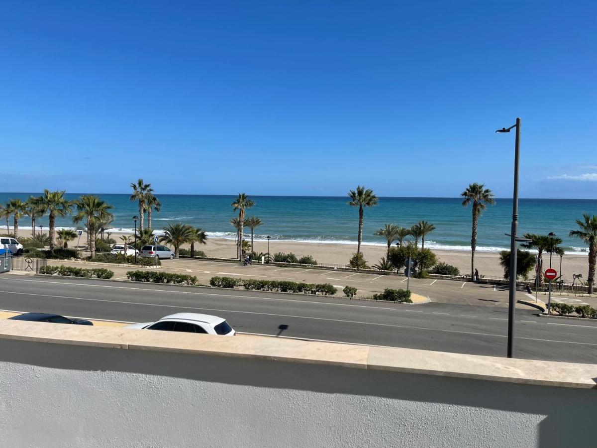 Precioso Apartamento Frente A La Playa Con Piscina Мохакар Экстерьер фото