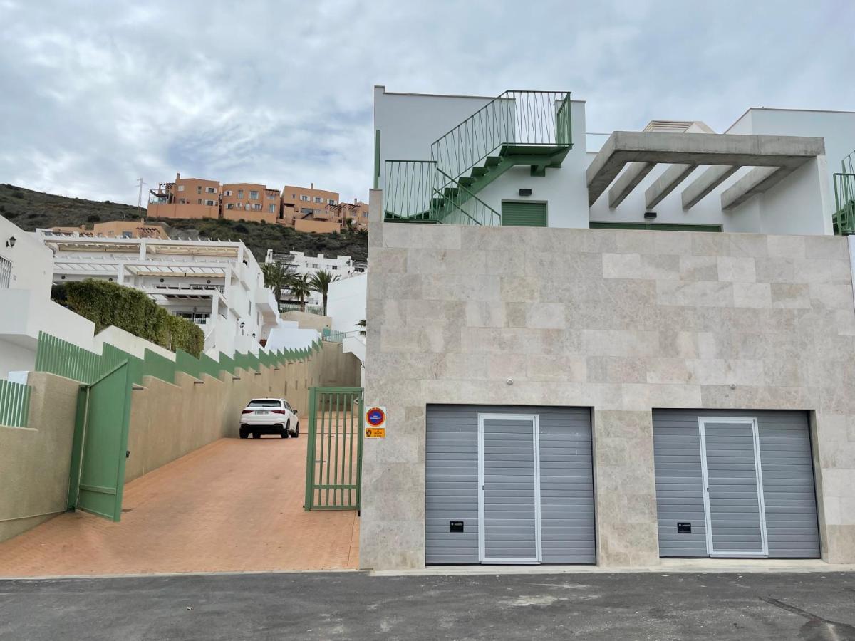 Precioso Apartamento Frente A La Playa Con Piscina Мохакар Экстерьер фото