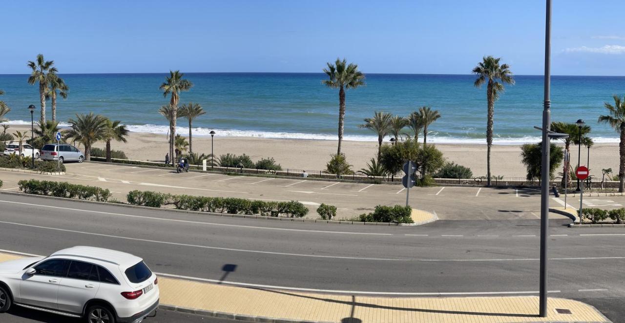 Precioso Apartamento Frente A La Playa Con Piscina Мохакар Экстерьер фото